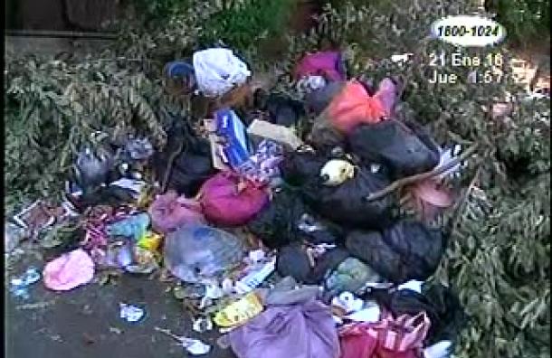 Vecino de la colonia Máximo Jerez preocupados por acumulación de basura